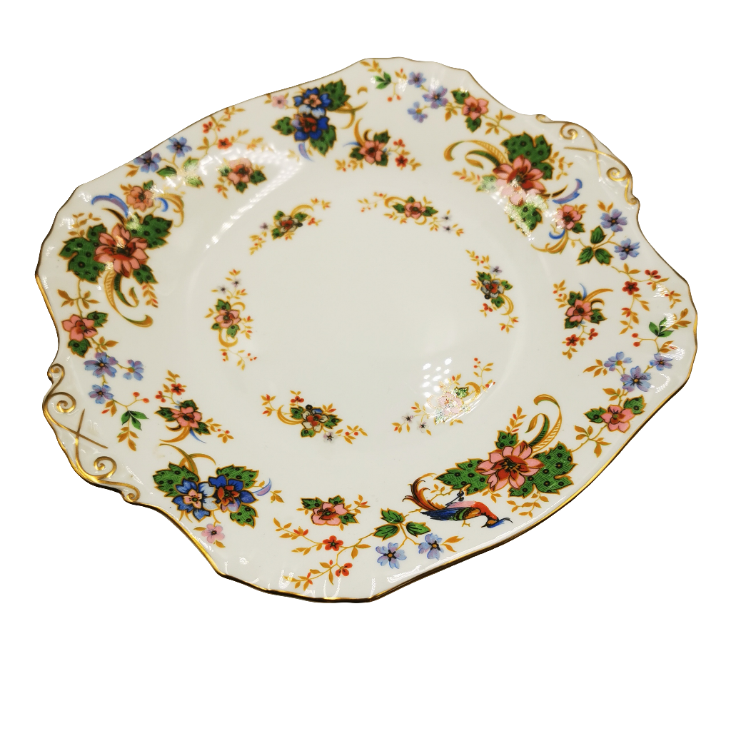 Royal Worcester Porcelain China Melrose 1201 Cake Plate