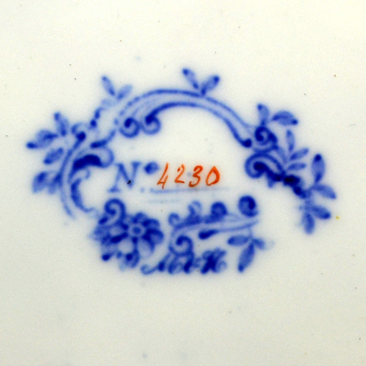 Antique Minton & Boyle China Pattern 4230 Hand Decorated Gilt Dessert Plate c1836