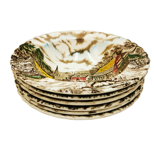 myott-china-rural-scene-dessert-bowl