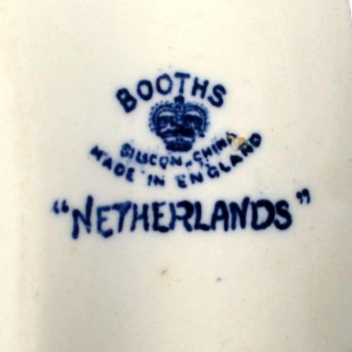 Antique Booths China Netherlands Medium 12-inch Oval Platter