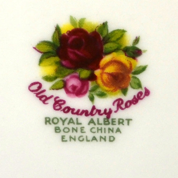 Royal Albert China Old Country Roses 1.5-pint Teapot base with broken lid