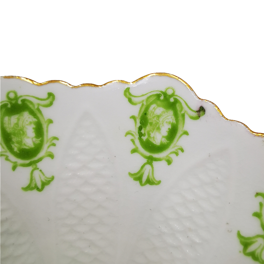 Antique Paragon Art Deco China Teacup and Saucer 1753 rd no 693817