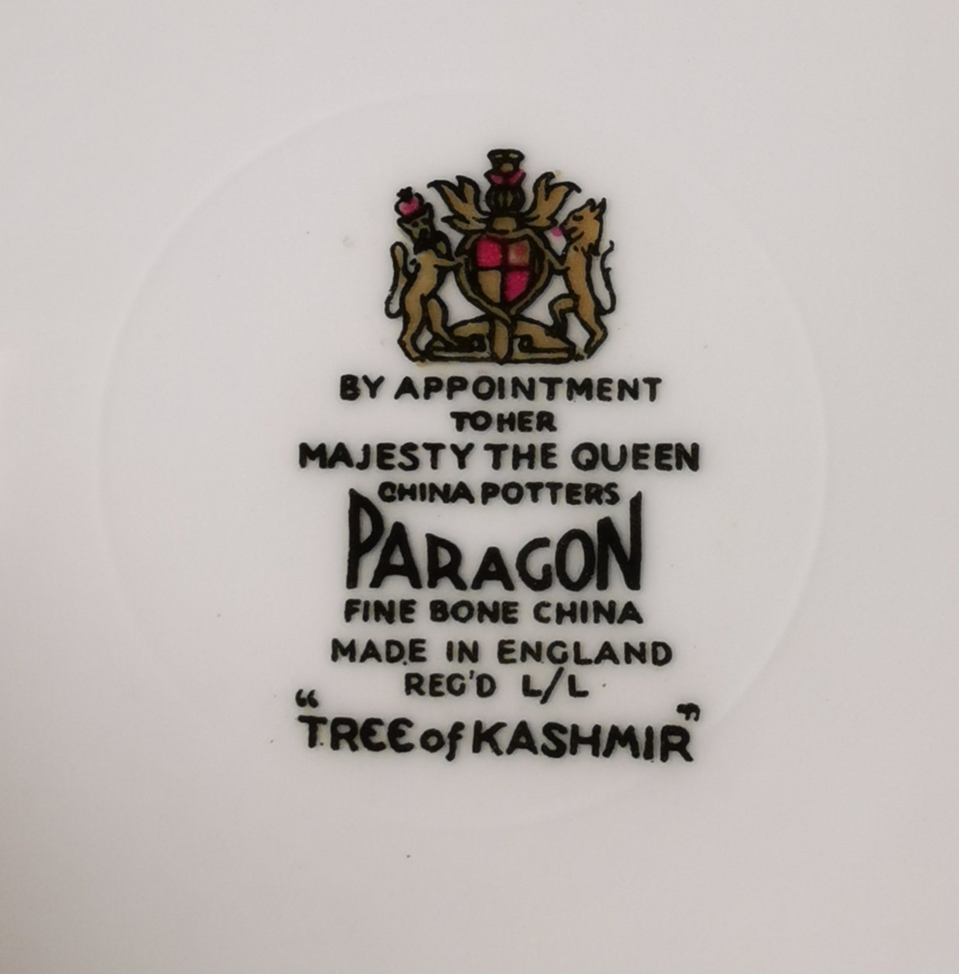 Paragon China Tree of Kashmir Teacup Trio