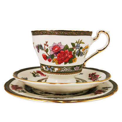 Paragon China Tree of Kashmir Teacup Trio