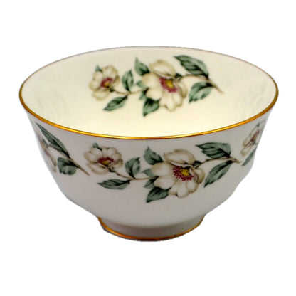 Crown Staffordshire Porcelain Pear Blossom China Sugar Bowl