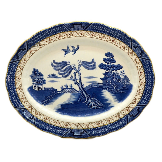 History of Blue Willow China - Rare Bird Antiques