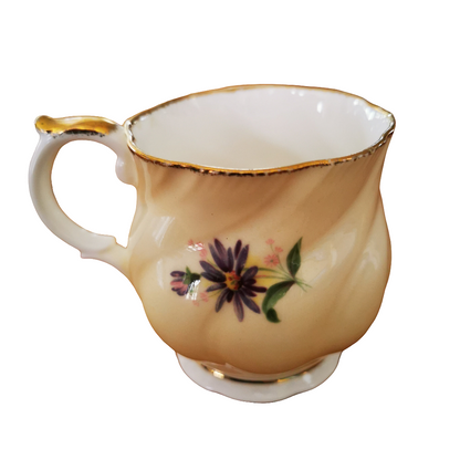 Queen's Fine Bone Floral China Flowers of the Month September Mug
