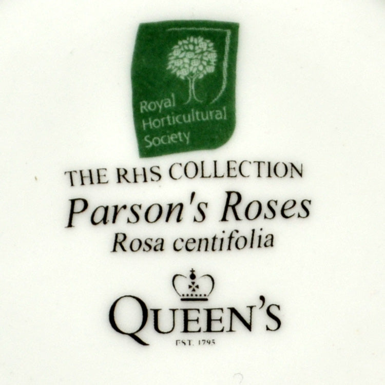 Queens Floral China RHS Collection Parsons Rose  Mug