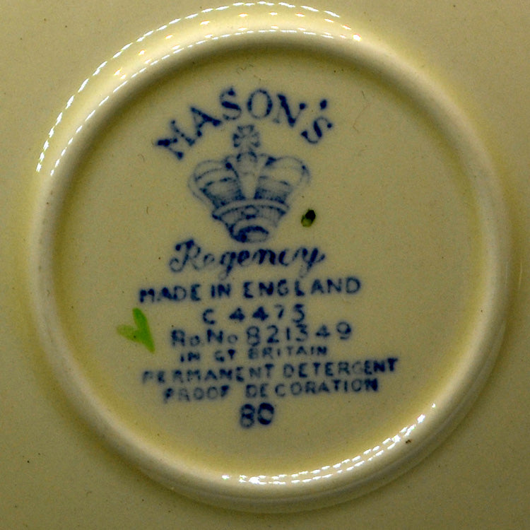 Mason's Regency C4475 Ironstone China Teacup and Saucer