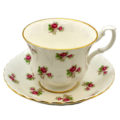 Richmond China Pink Rose Time Teacup and Saucer