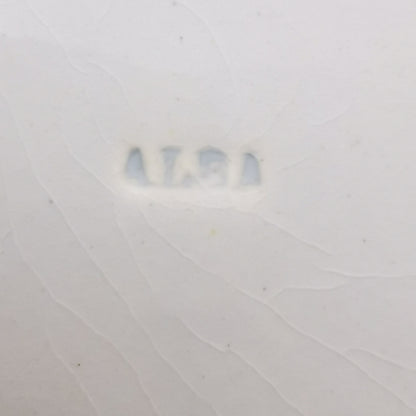 Antique E J Ridgway 9230 + 9260 ALBA China Sort Comport Stand  and Plate Set 1860-1873