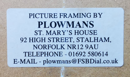 John Middleton Alby Norfolk 1847 Framed Print