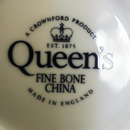 Queen's Fine Bone Floral China Flowers of the Month September Mug