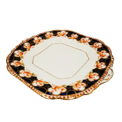 Antique T C Wild Imari China Cake Plate
