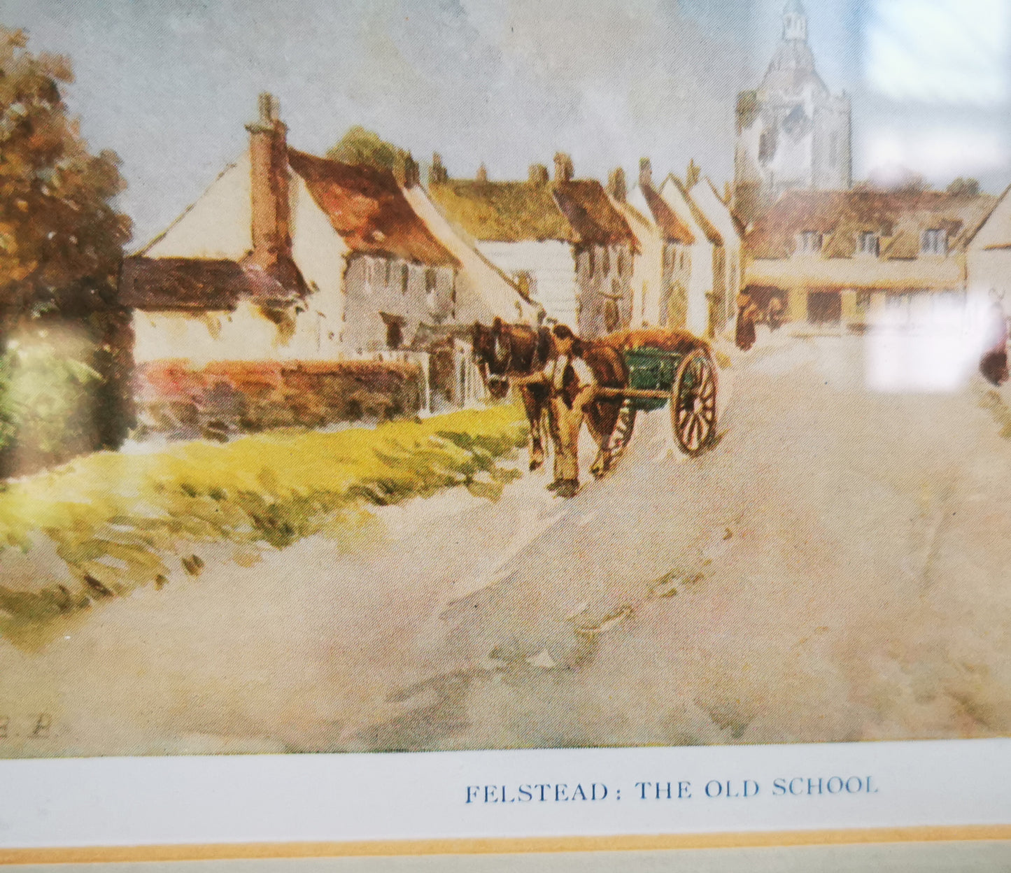 Felstead, The Old School, Norfolk. Framed Print