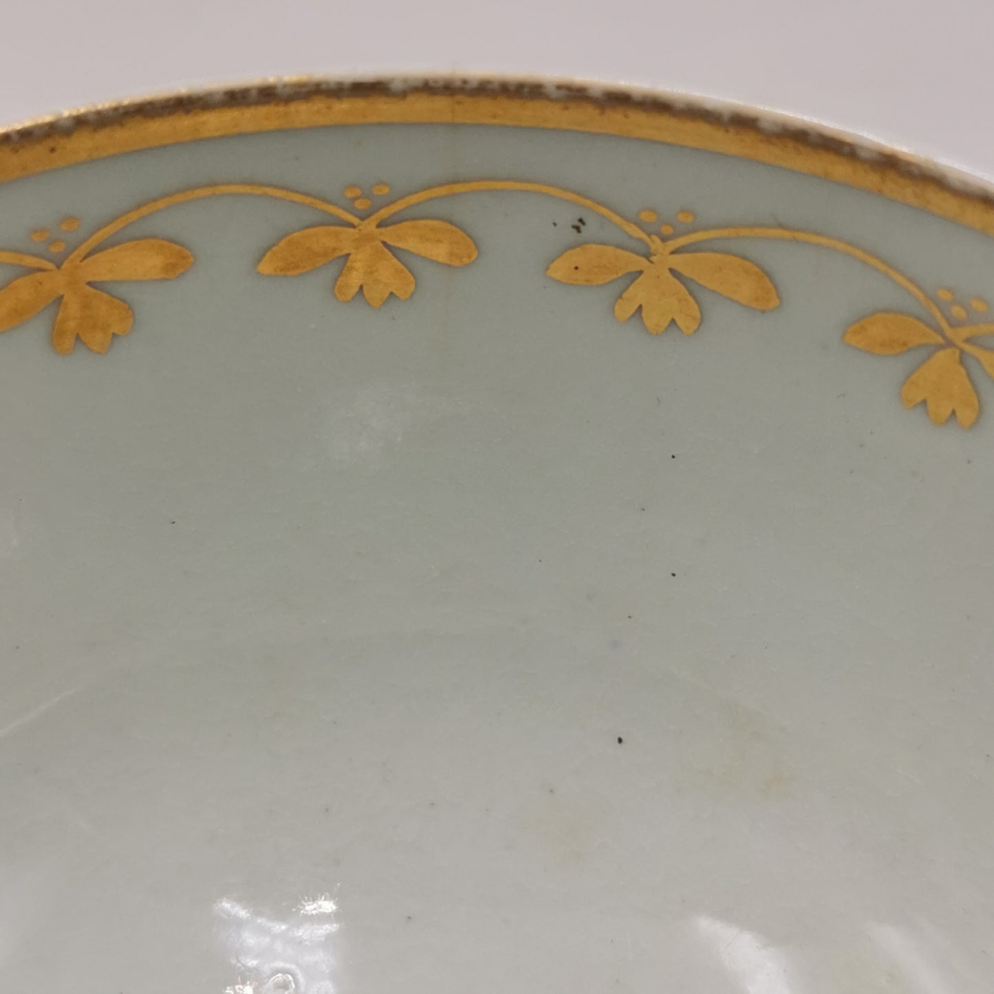 Antique Royal Crown Derby Open Bowl Tea Cup & Saucer