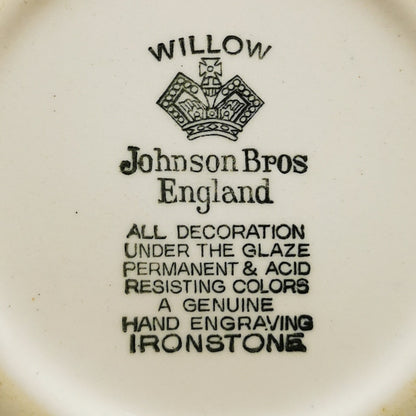 Johnson Bros Willow China Mark 