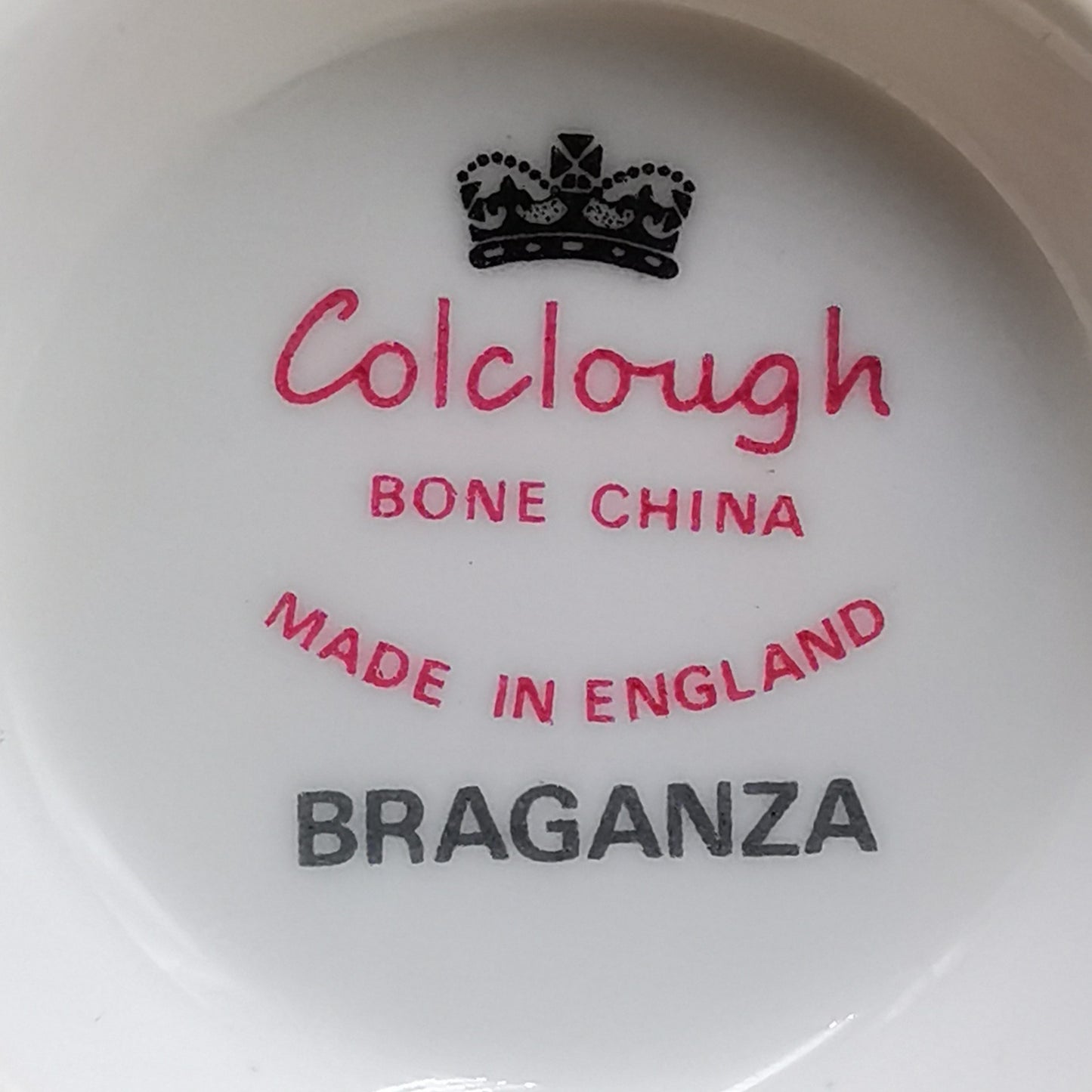 Colclough Doulton Braganza 8454 Bone China Teacup shape D Trio