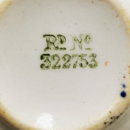 Antique Redfern & Drakeford Floral China 2342 Teacup Trio