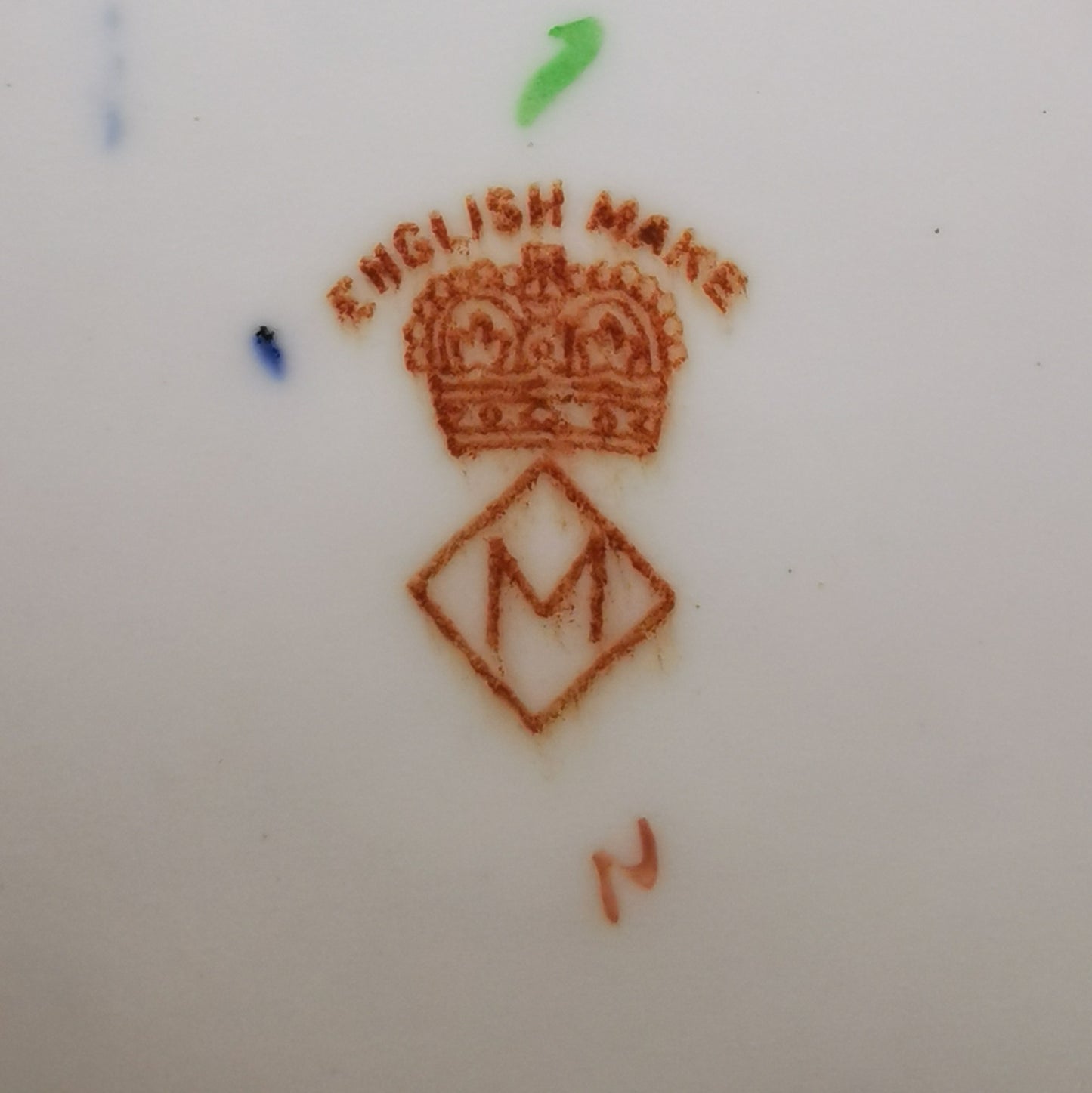 Antique T C Wild Imari China Cake Plate