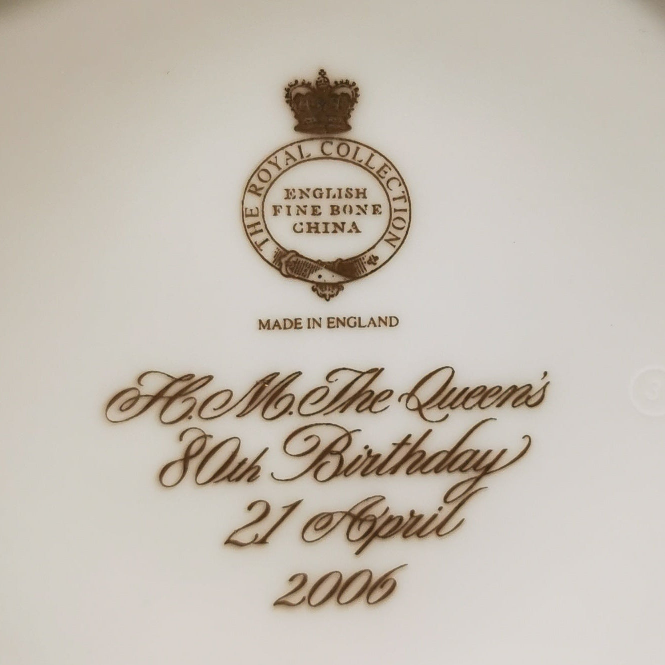 The Royal Collection the Queen's 80th Birthday 2006 China Mug