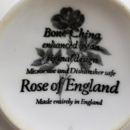Rose of England Fine Bone Pink Sweet Pea China Mug