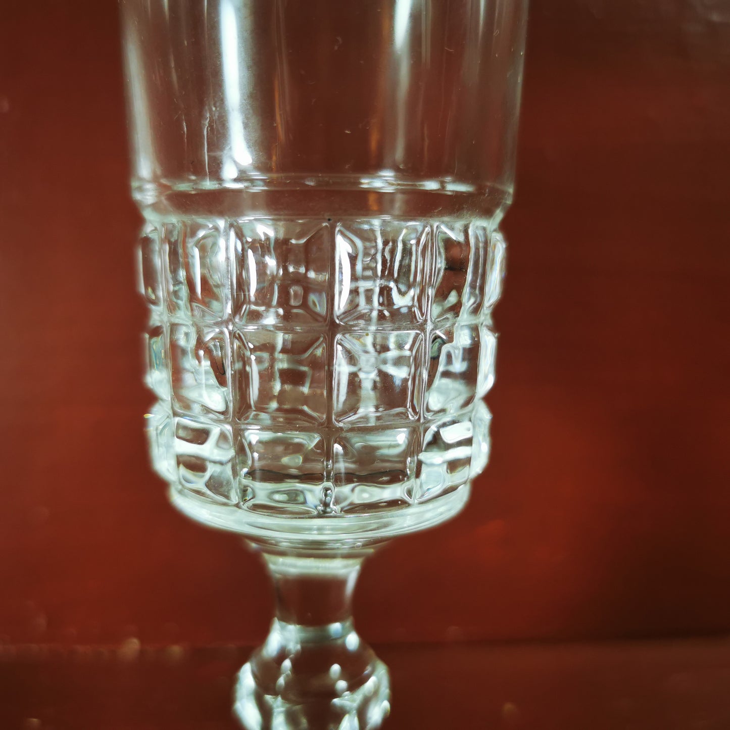 Vintage Set of 4 Modernist Champagne Glasses