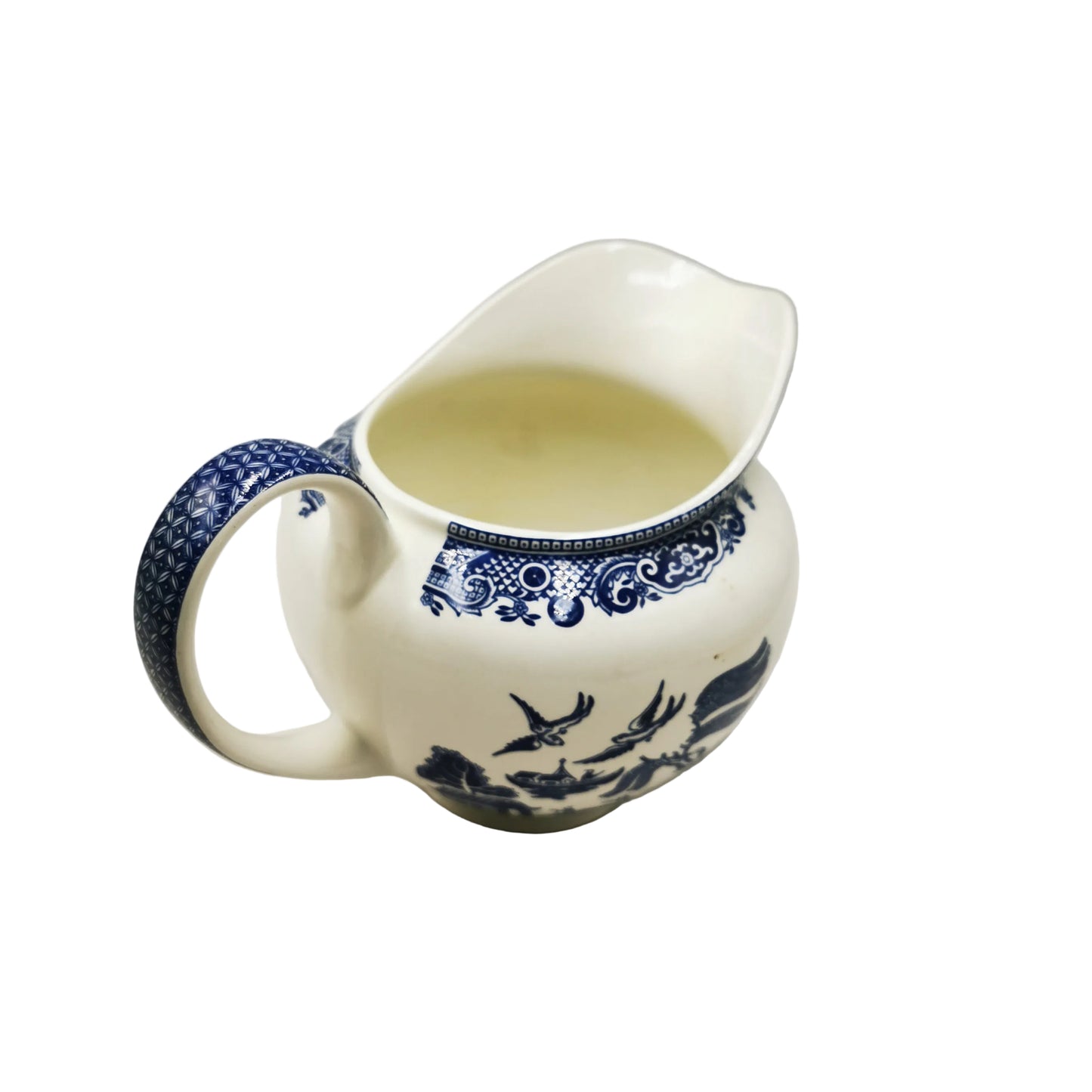 Johnson Brothers Blue and White China Willow Pattern Large Jug