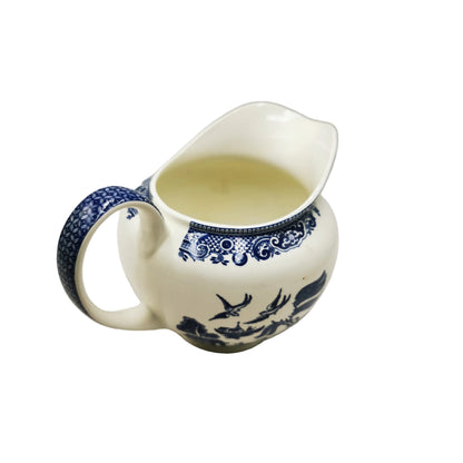 Johnson Brothers Blue and White China Willow Pattern Large Jug