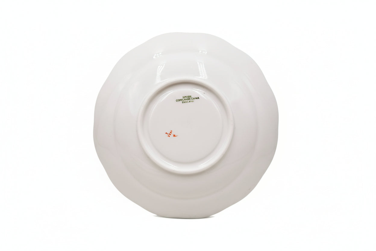 Spode Chinese Rose Green 6.75-inch Rim Saucer 1933