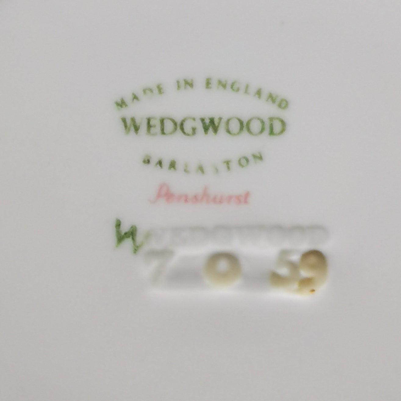 Wedgwood Penshurst China Teacup and Saucer