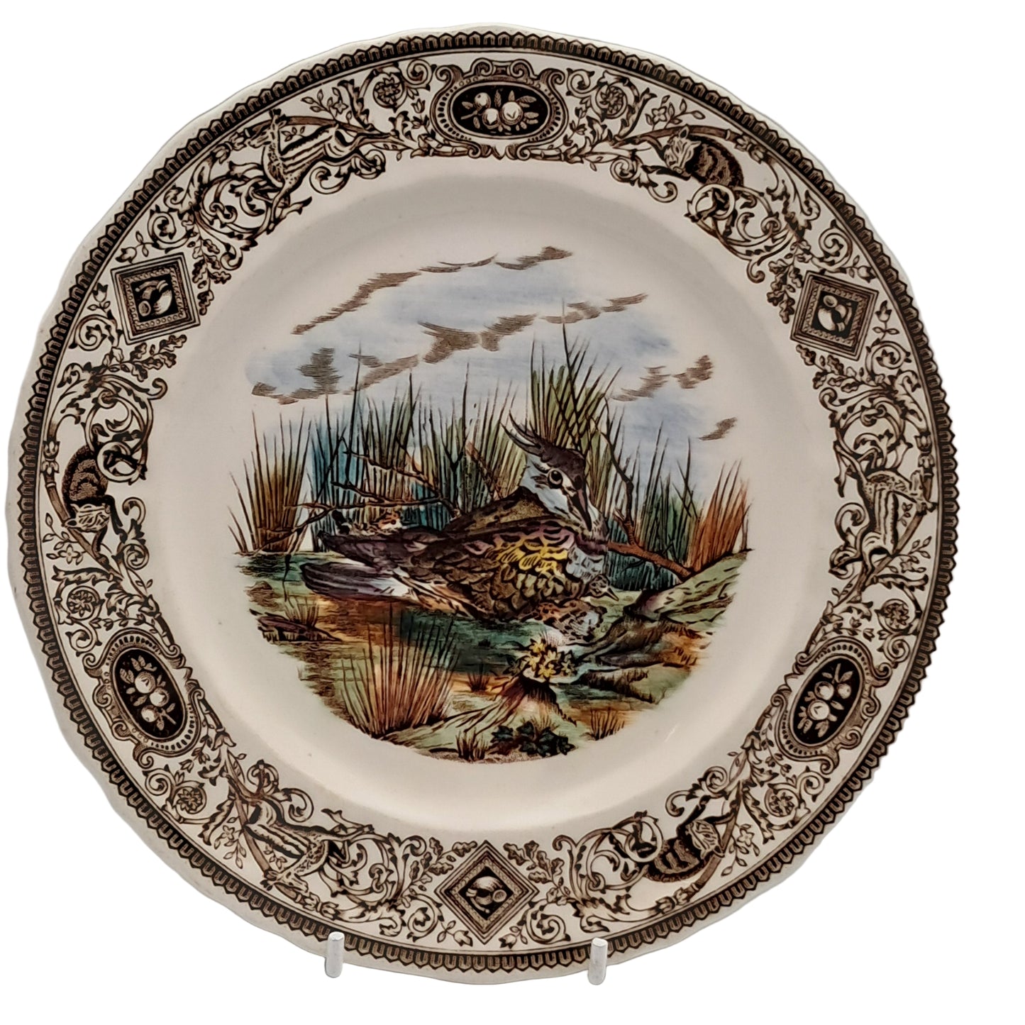 Mason's China Game Birds The Lapwing 7.75-inch Sandwich / Dessert plate