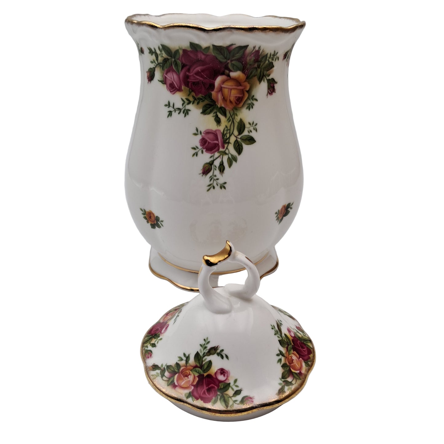 Royal Albert China Old Country Roses Lidded Jar