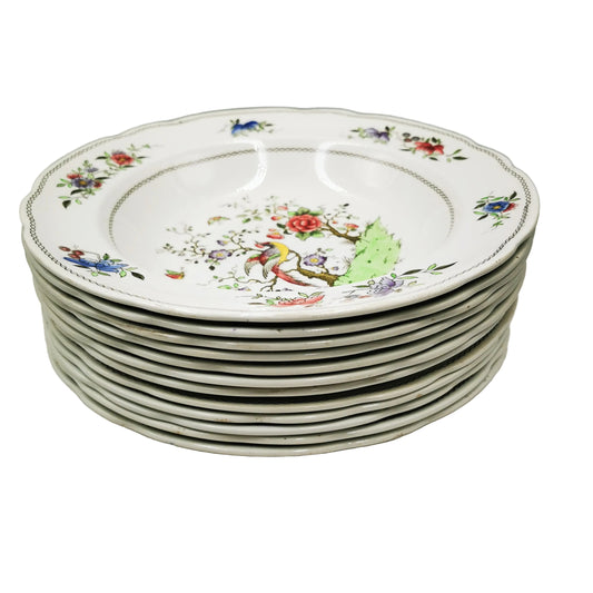 Antique Copeland Spode Chelsea 6535 Large Soup Bowl Rd No 525497