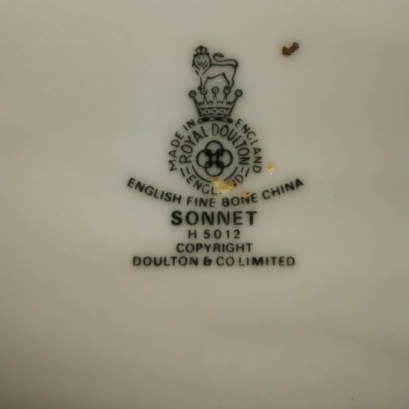 Royal Doulton Sonnet China H5012 Ovoid Lidded Serving Tureen