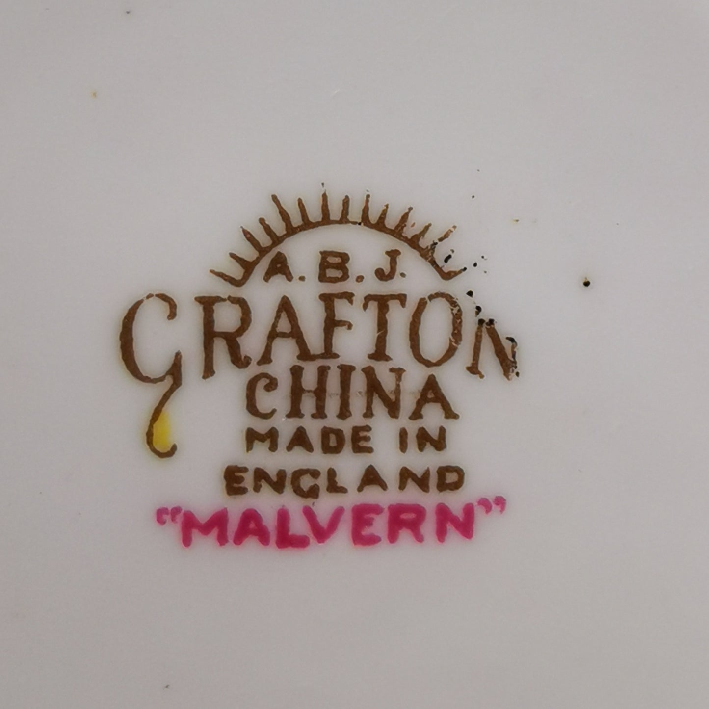 A B Jones Grafton Malvern China Breakfast Cup & Saucer