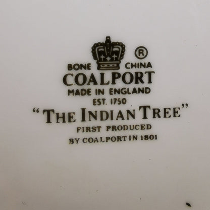 Coalport China Indian Tree China Mark
