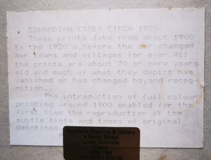 Felstead, The Old School, Norfolk. Framed Print