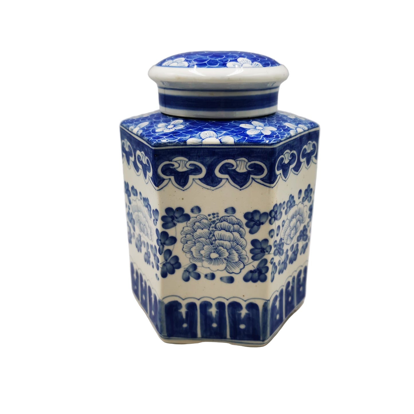 A Medium Size 20th Century Lidded Ginger Jar