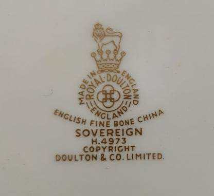 Royal Doulton Sovereign China 8-inch Large Side Plate H4973