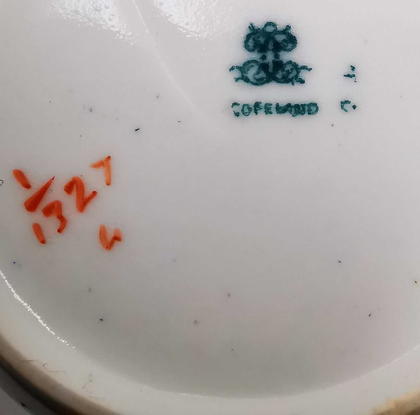 W T Copeland Blue and White Porcelain China Copeland's Willow Tea Cup Saucer & Side Plate