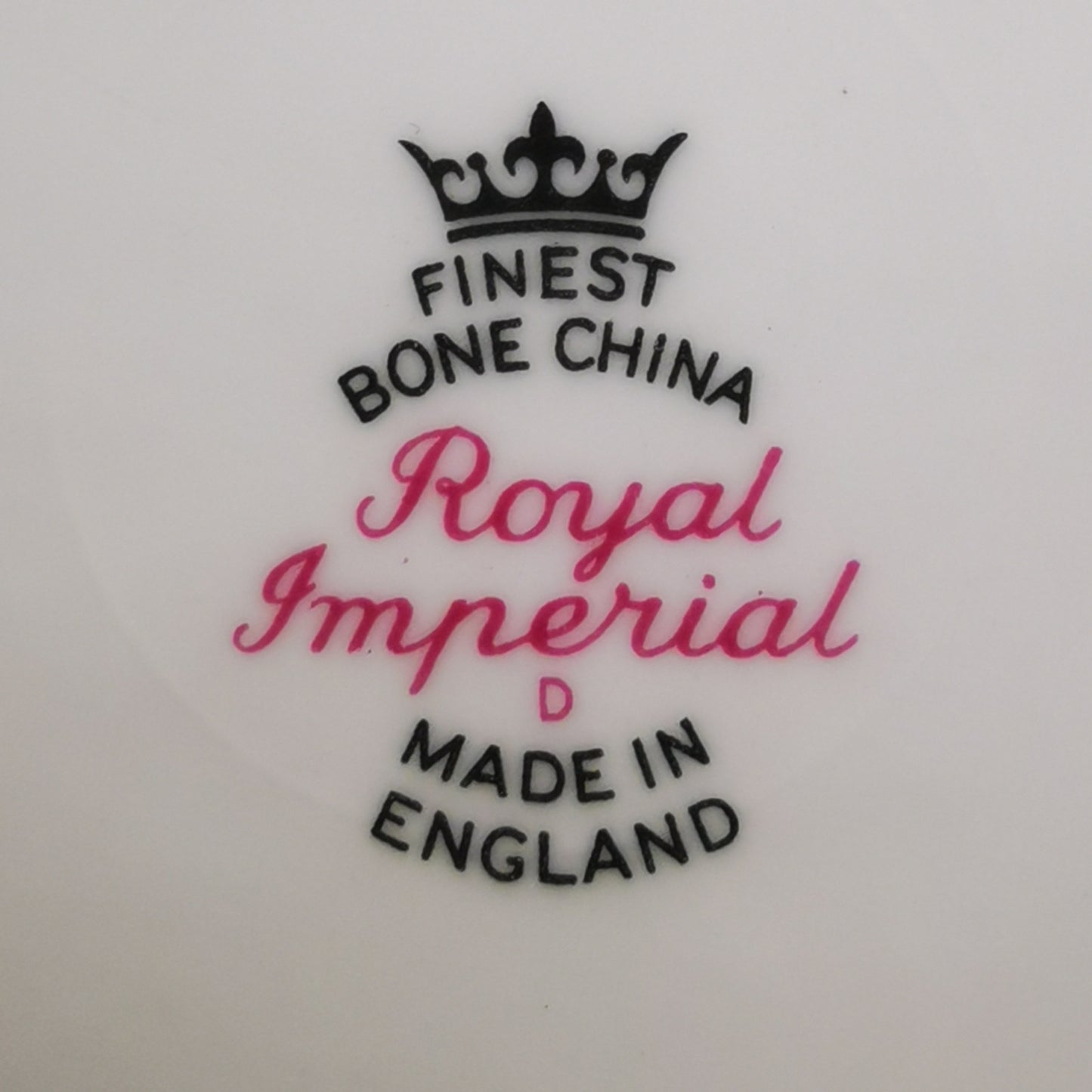 Royal Imperial China Autumn Fern Side Plate c1960