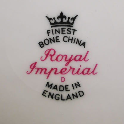 Royal Imperial China Autumn Fern Side Plate c1960