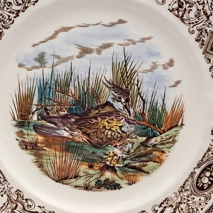 Mason's China Game Birds The Lapwing 7.75-inch Sandwich / Dessert plate