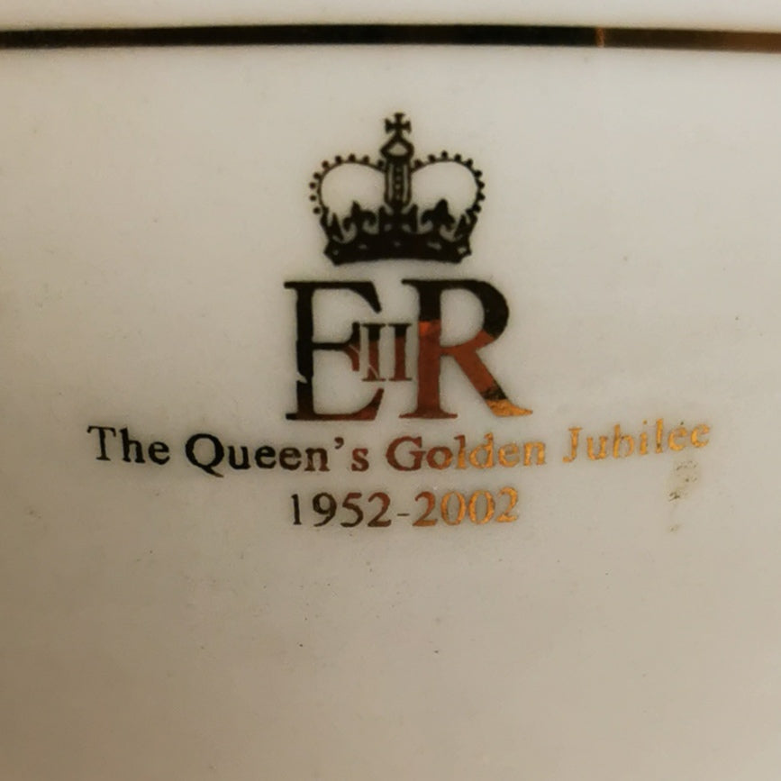 Queen Elizabeth Golden Jubilee 2002 China Teacup