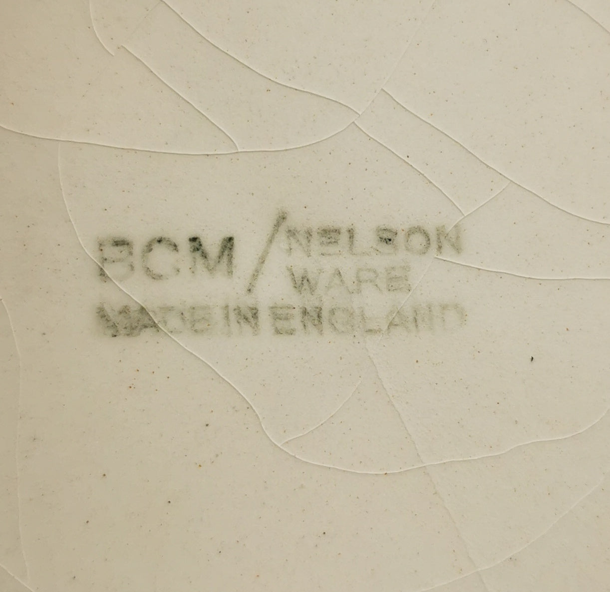 Elijah Cotton BCM Nelson Ware China Embosed Gilt Cake Plate