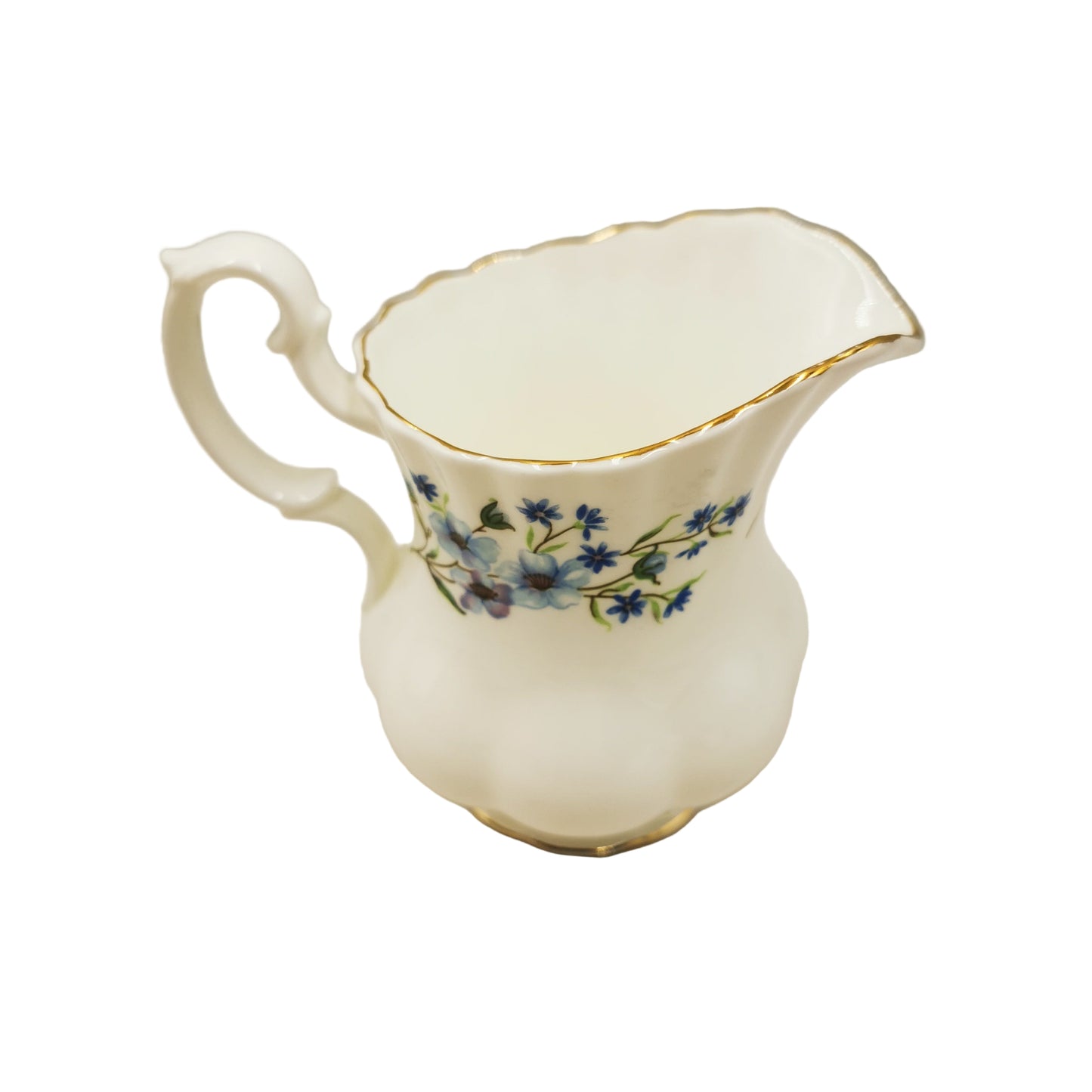 Richmond China Blue Rock Milk Jug and Sugar Bowl