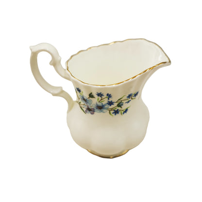 Richmond China Blue Rock Milk Jug and Sugar Bowl