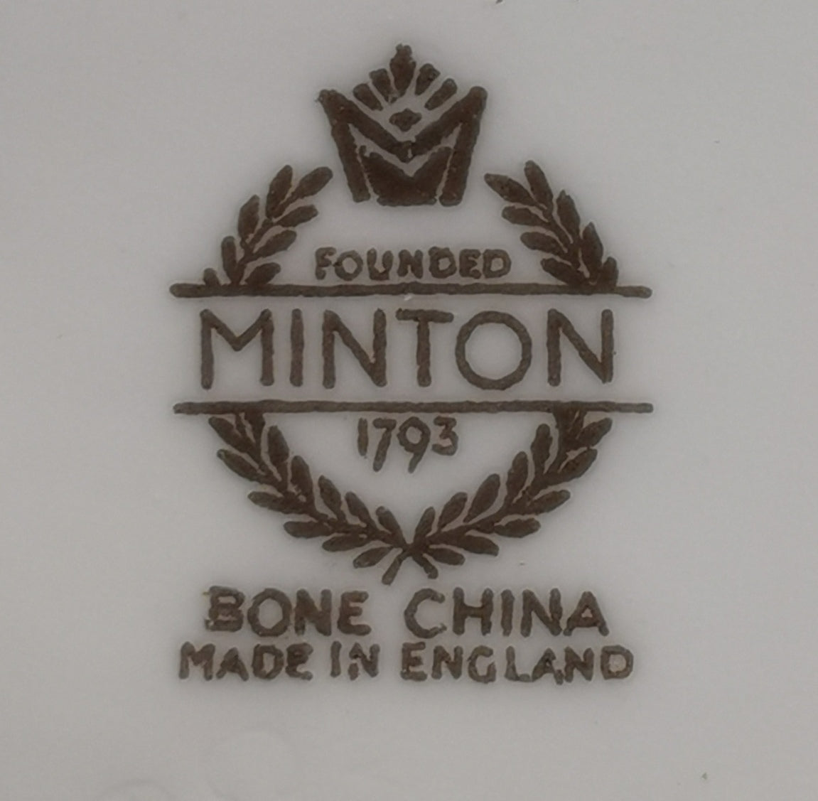 Minton Fluted Pale Green and White China Milk Jug & Sugar Bowl