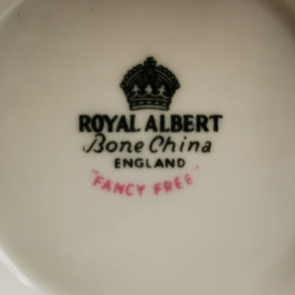 Royal Albert China Fancy Free Milk Jug and Sugar Bowl Set